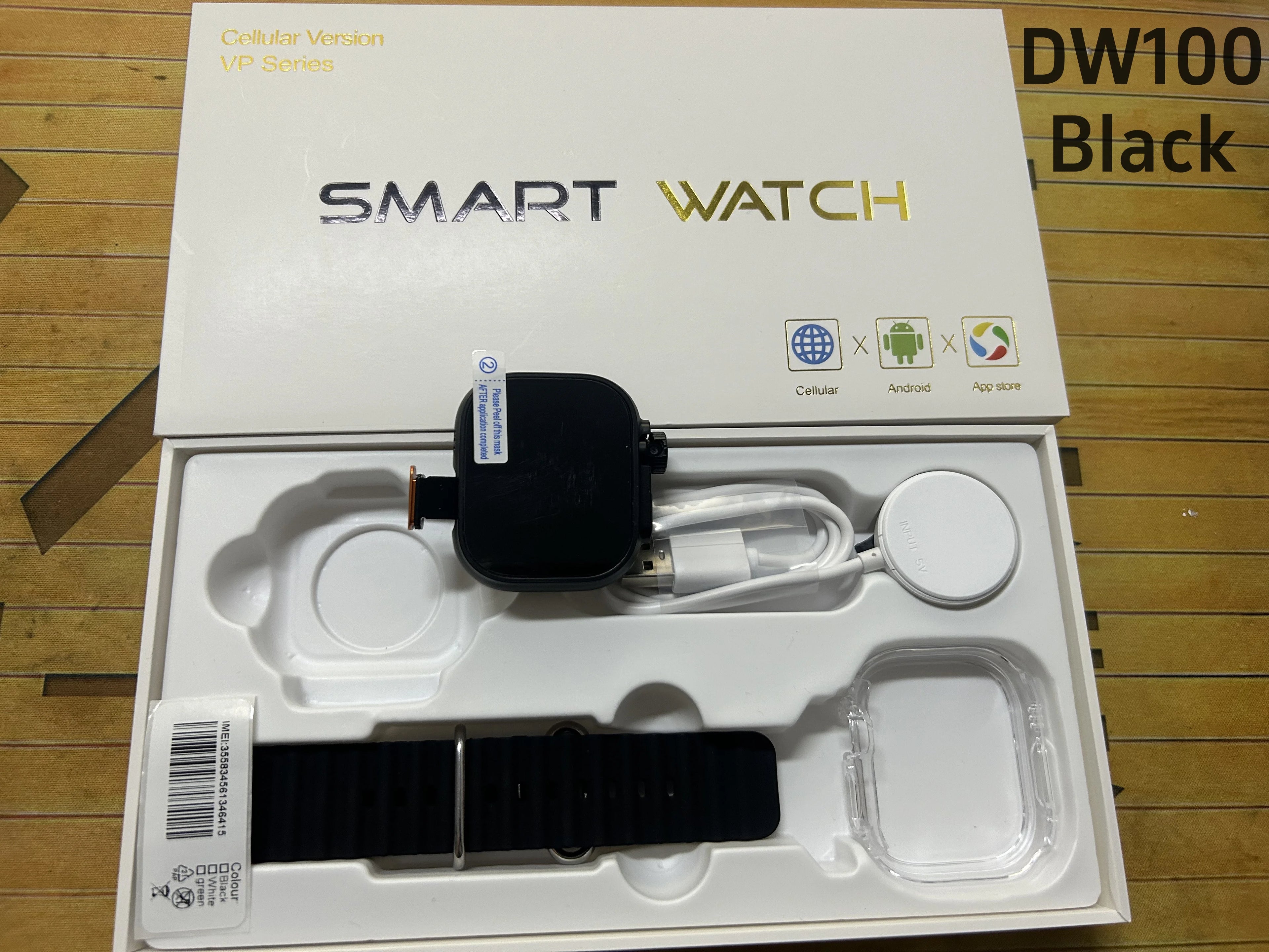 32+512GB DW100 Smart Watch 4G/5G LTE Rotary Camera GPS Position WIFI Video Global Calling 2.29'' Amoled Android 10.0 Smartwatch