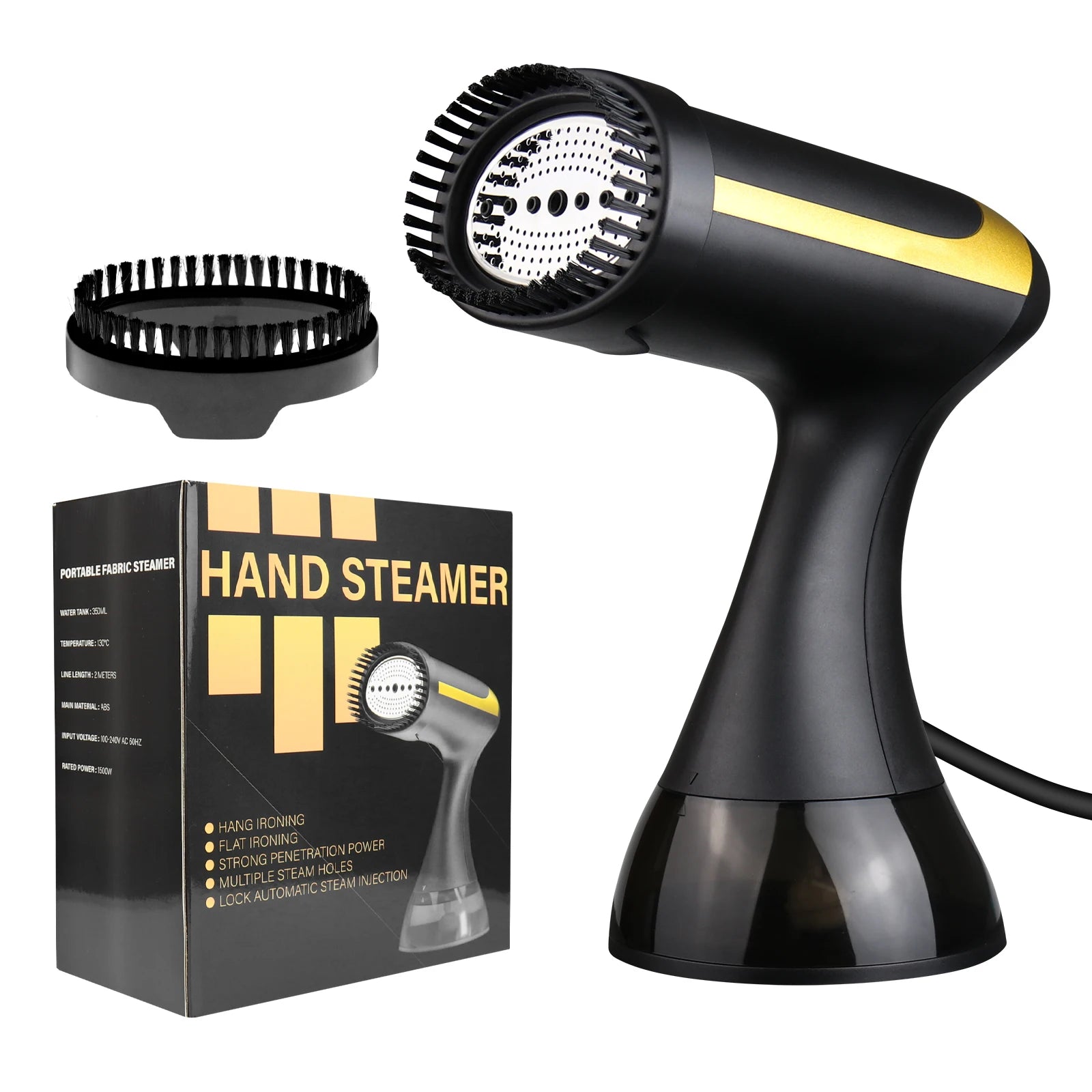 Hand Holding Portable Garment Steamer Iron Steam Cleaner For Cloth 1500W 350ml Garment Hanging Steamer Clothes Ironing Machine