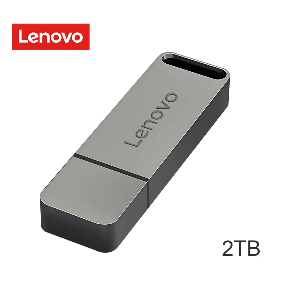 Lenovo 64TB Pendrive U Disk USB3.0 High Speed 180MB/s Free Case Film Studio 16TB Metal Flash Drive Waterproof Free Delivery Truc