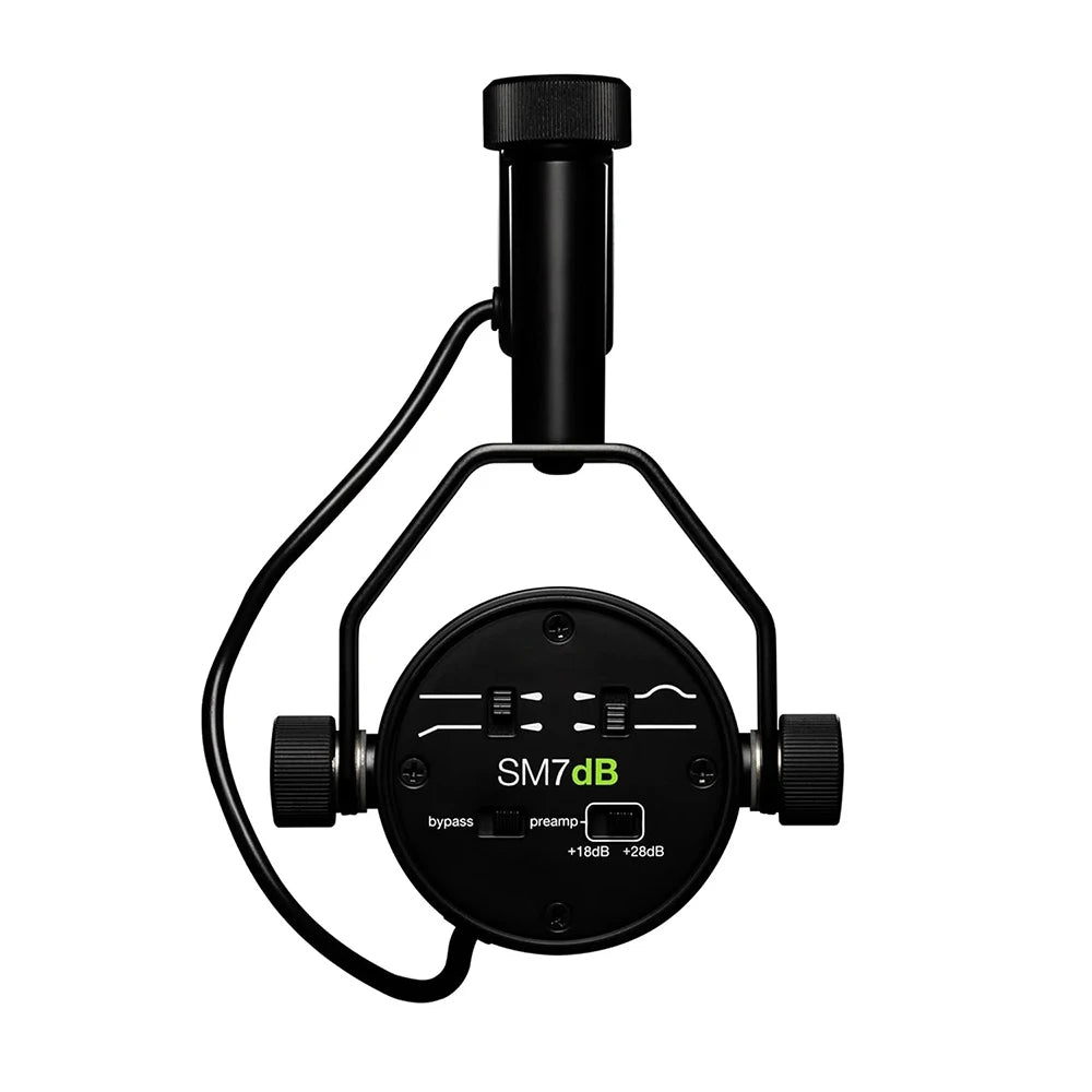 TOP Quality SM7DB Dynamic Vocal Microphone Selectable Frequency Response Built-in Preamp SM7B For Podcasting Recording Broadcast
