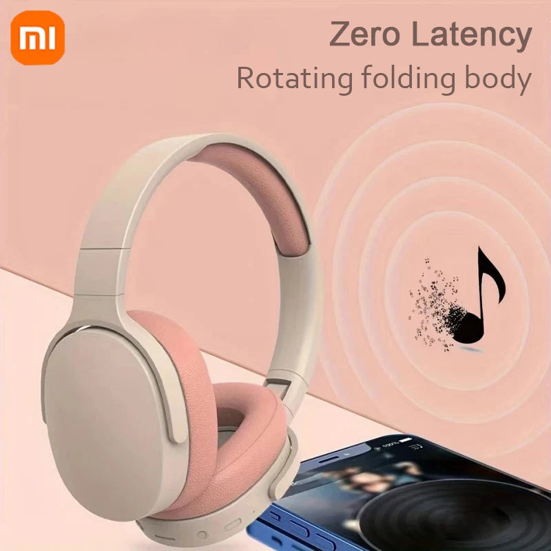 Xiaomi Fashion Wireless Bluetooth Headphones Ear HIFI Stereo Headsets True Sports With Earphones TF/AUX Music Player with Mic