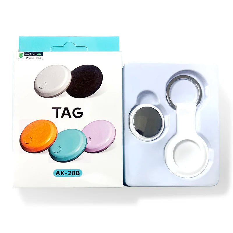 Smart Bluetooth Airtag GPS tracker is suitable for Android and iOS air tag tracker mini locator pet key searcher.