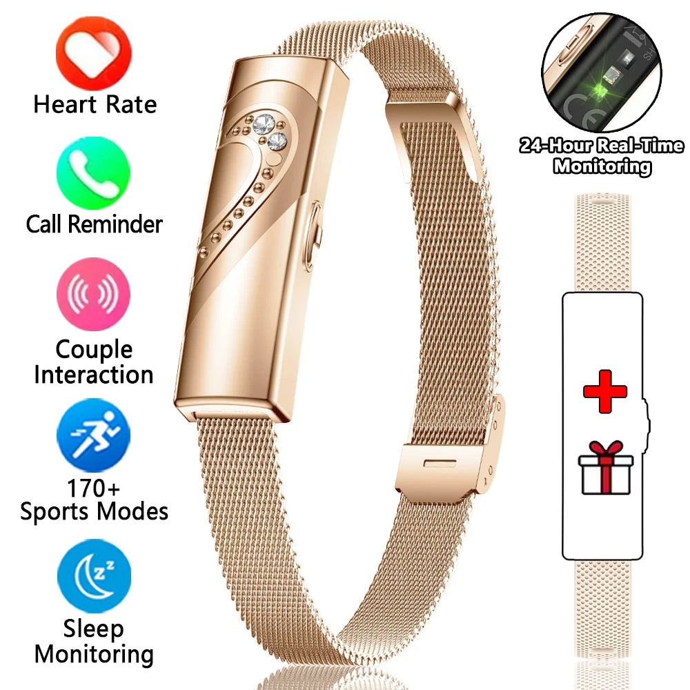 Men Women Smart Bracelet Waterproof Sports Fitness Tracker Heart Rate Sleep Monitor Health Smart Band Smartwatch For Android iOS