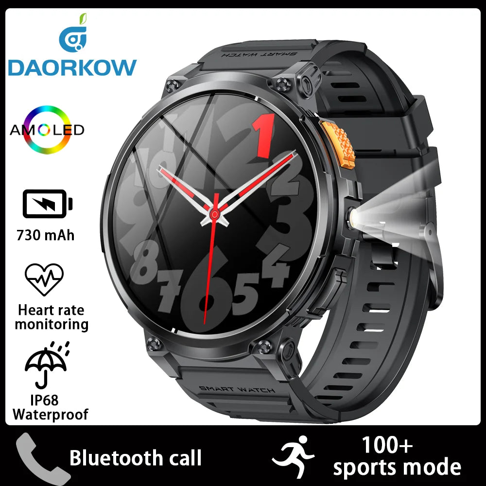 2025 Smart Watch1.85 inches,730mAh large battery,heart rate monitoring,Bluetooth call function,IP68 waterproof,suitable for gift