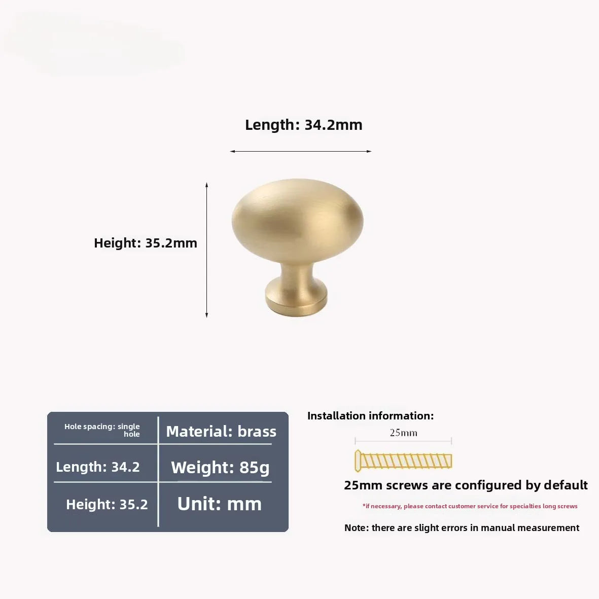 Handles Drawer Cabinet Furniture Kitchen Handles for Cabinet Knob Door Drawer Furniture Kitchen Golden Single Hole