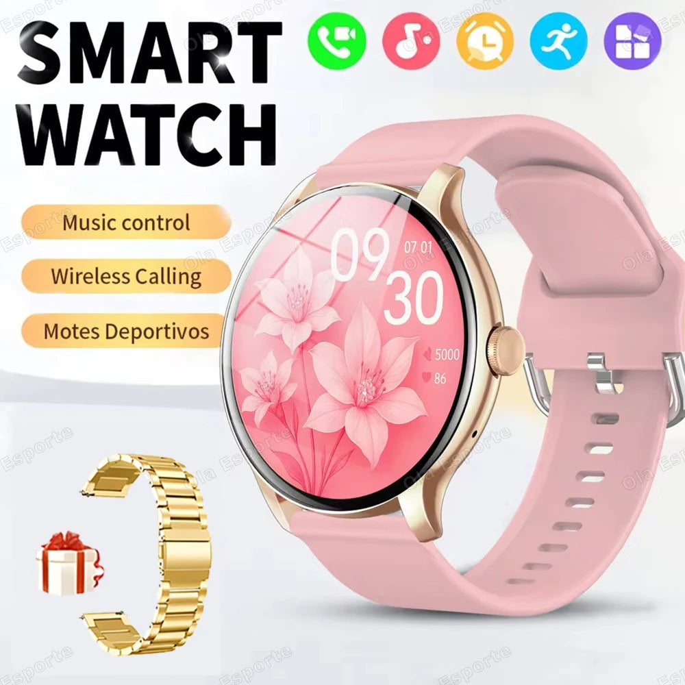 New Smart Watch 2025 Men Women Full Touch Screen Sport Fitness Watch IP67 Waterproof Bluetooth Call For Android IOS Smartwatch