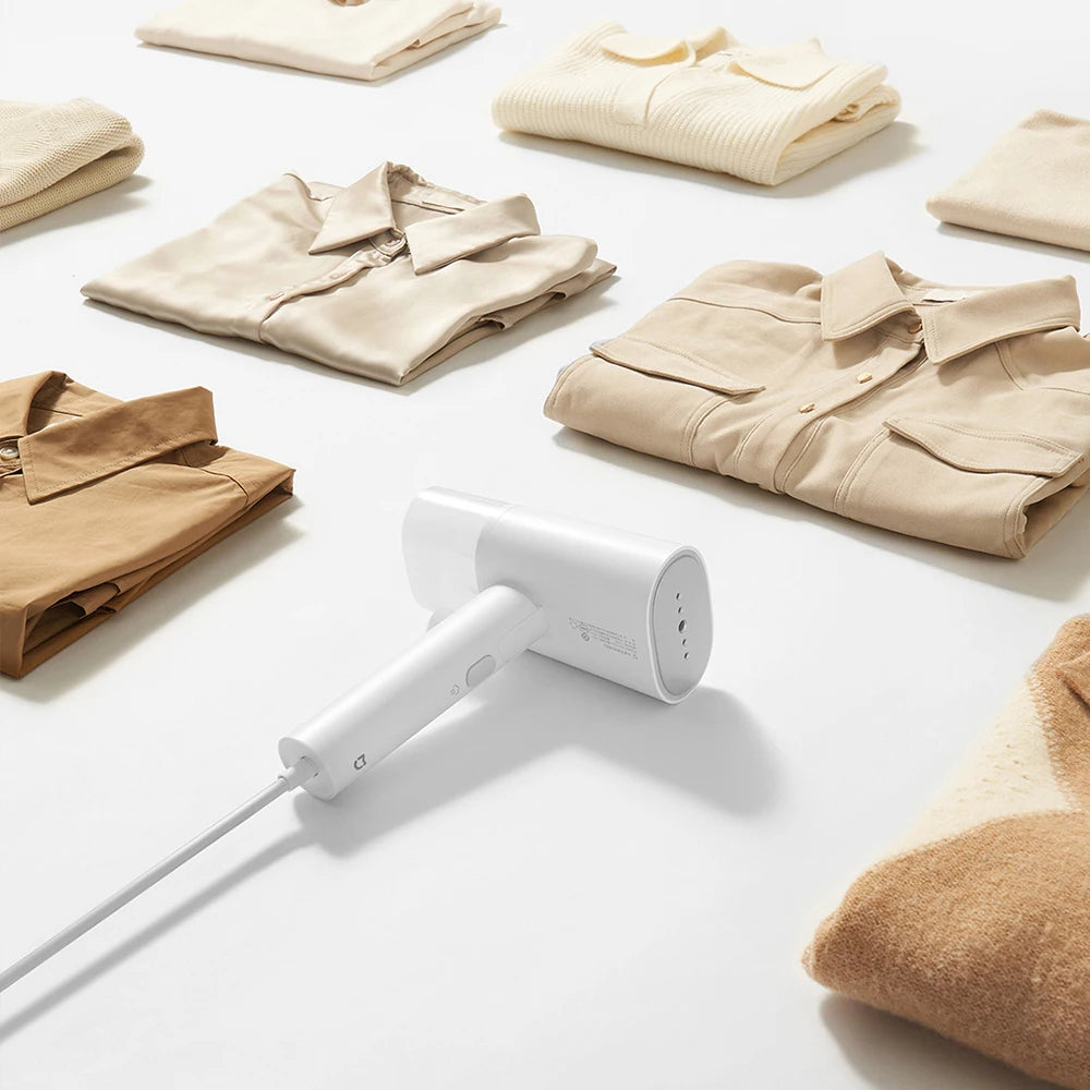 XIAOMI MIJIA Foldable Garment Steamers Iron 2 Home Clothes Generator Handheld Mini Electric Mite Removal Steam Cleaner Portable