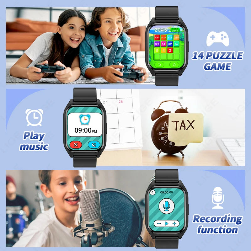 Smart Watch for Kids Teens Fitness Tracker Boy Girls Watch with 20 Sport Modes Pedometer Sleep Monitor Kids Watch Birthday Gifts