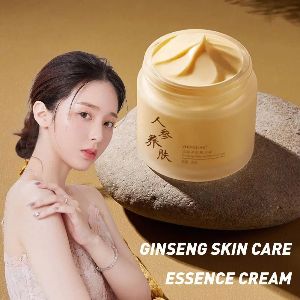 60g Face Cream Anti-wrinkle Moisturizing Smoothing Ginseng Serum Anti Aging Reduce Fine Lines Moisturizer SkinCare Essence Cream