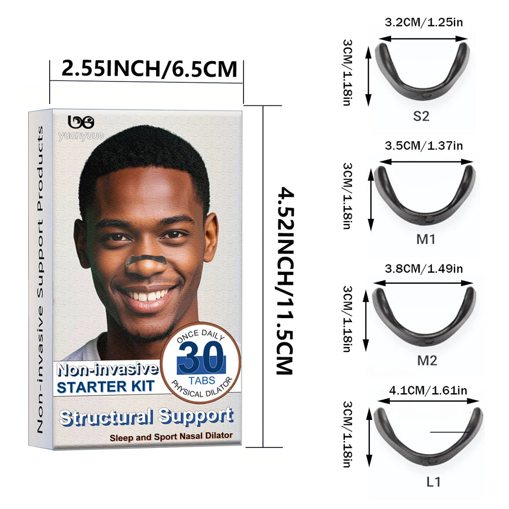 Magnetic Nose Fitness Bar | Anti Sweat Grip Design | Physical Support | Exercise/Daily Use Accessories. Exercise/sleep use.