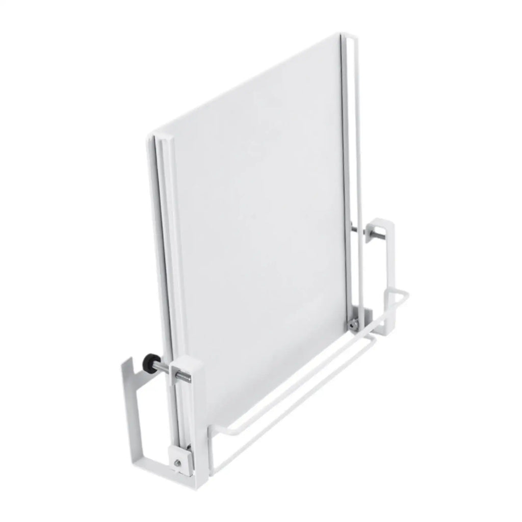 Kitchen Cabinet Door Organizer Accessories Multifunction Foldable White Rack Countertop Shelf for Balcony Pantry Home Bathroom