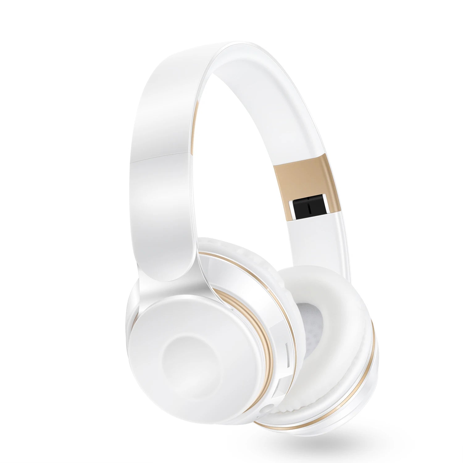 Popular Stereo Bluetooth Headset Wireless Headphone Audio Mp3 Earphone Support SD Card with Mic Student New Year Birthday Gift