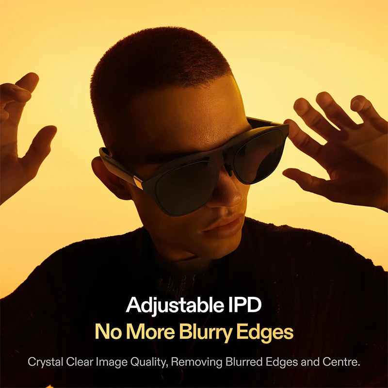 NEWEST XREAL ONE AR Smart Glasses 147Inch Screen with 1080P 120Hz 32:9 Wide Angle Display Stereo 50 FoV Game Viewing Device