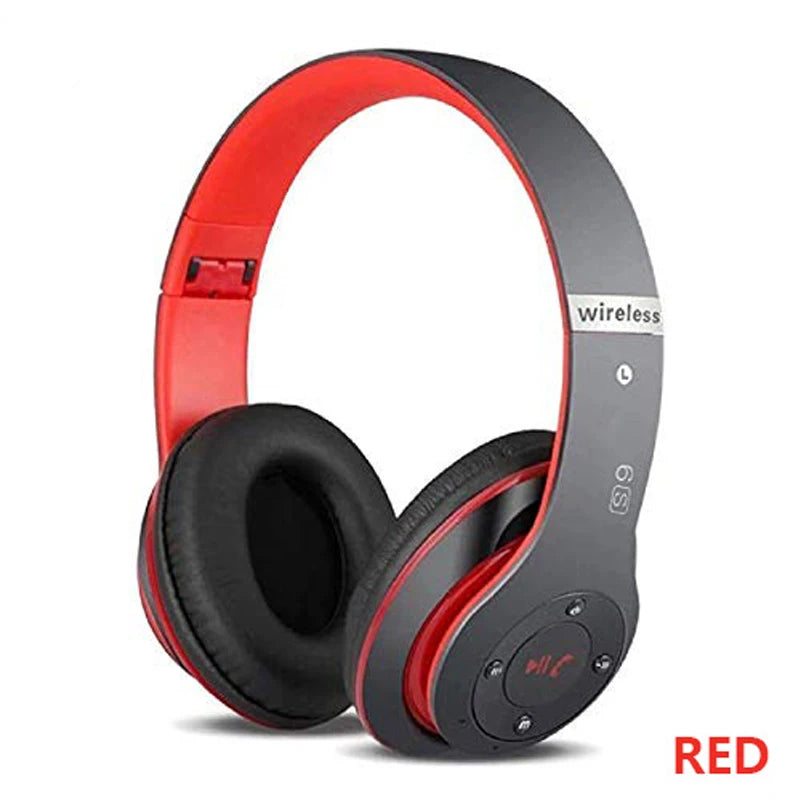 Bluetooth Wireless Headphones Noise Cancelling Bluetooth Earphone Foldable Handsfree Headset HIFI Stereo Game Headphones
