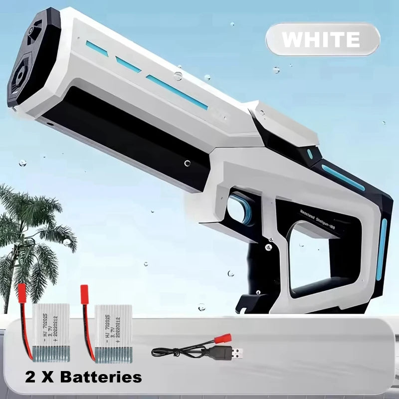 Electric Water Guns For Adults Kids Powerful Squirt Automatic Water Suction Water Blasters Summer Outdoor Beach Toy Kids Gift