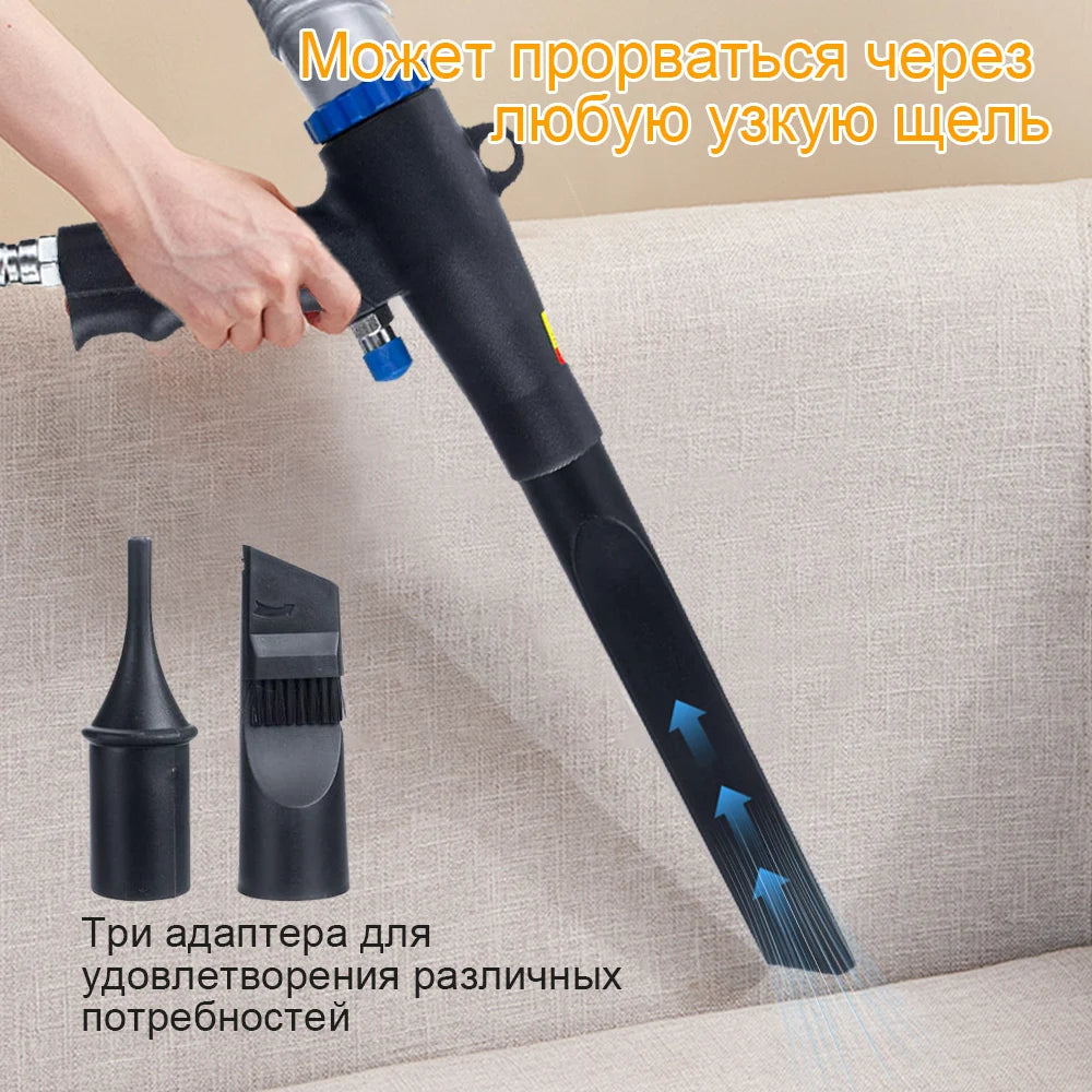 2 In 1 Mini Car Vacuum Cleaner Portable Handheld Cleaner for Home Appliance Car Cleaner Air Duster Compressor Dual Function Clea