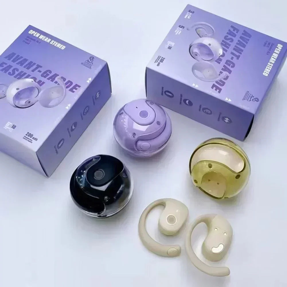 Wireless BT Earbuds Real-time Bluetooth Headphones High Quality Sound Sports In-Ear Monitors with Microphone