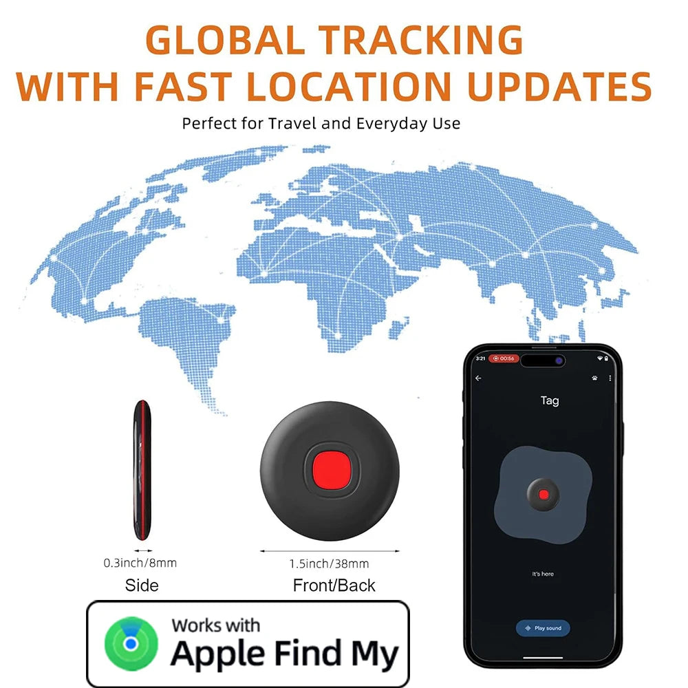 Smart Tag For iPhone Tracking Search Finder Anti-lost GPS Tracker AirTag Locator Global positioning Device Work With Find My APP