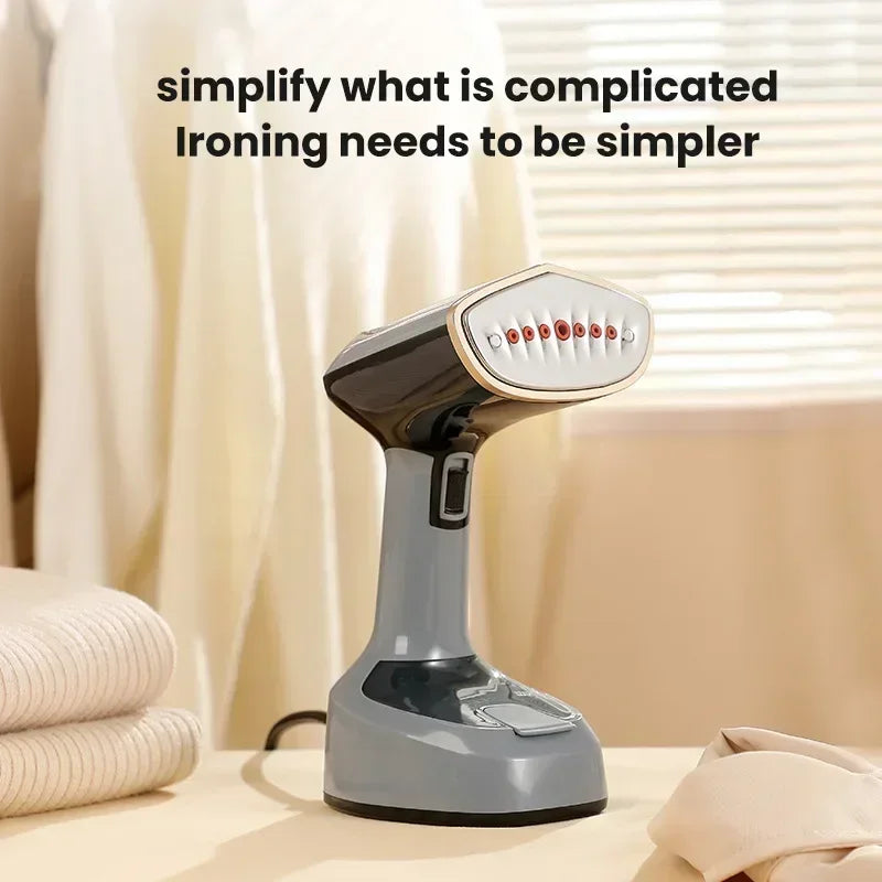 Foldable Ironing Machine 1500W Fast-Heat Garment Steamer Household Electric Fabric Steamer for Home Travel Handheld Steam Iron