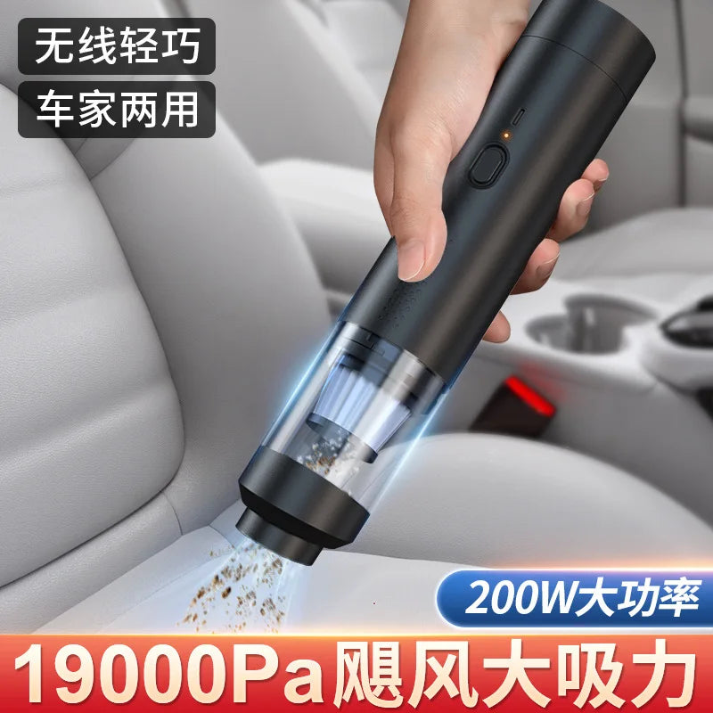 Portable Cordless Handheld Vacuum Cleaner Powerful Suction Car Dust Buster for Quick Cleaning Auto Interior Detailing Tool