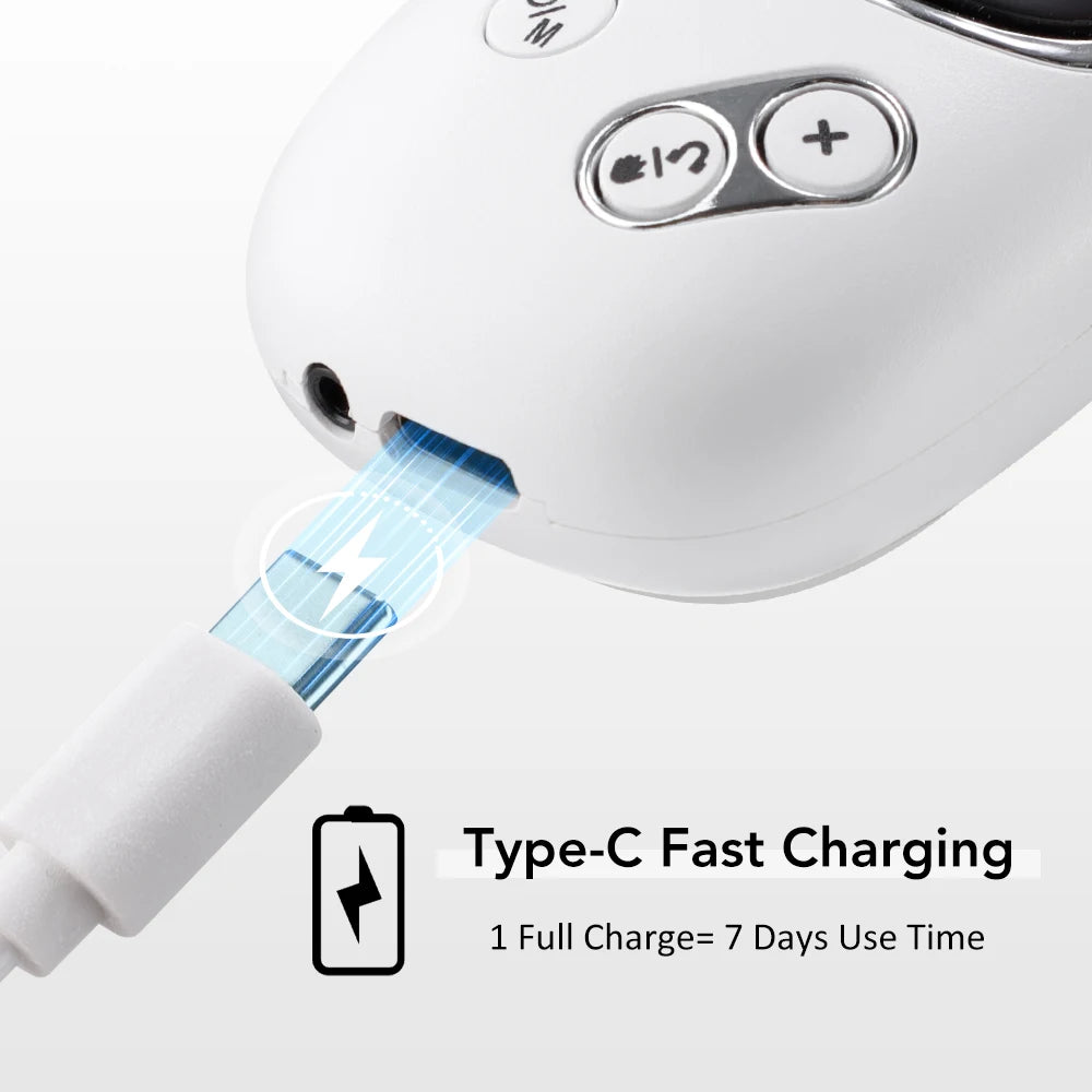 Handheld CES Sleep Aid Device for Insomnia Palm Pulse Massager Stress Relief Device Ear Clip Anxiety Pulse Pressure Relief