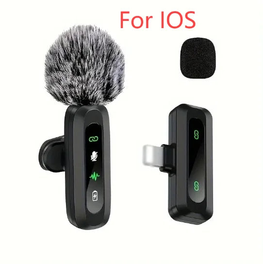 Xiaomi New Wireless Lavalier Microphone Portable Mini Microphone Audio Video Recording Livestreaming Gaming  For IPhone Android