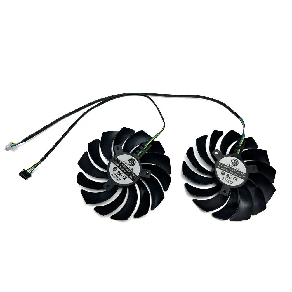 NEW 95MM PLD10010B12HH RX 6600 MECH 2X 8G GPU Fan，For MSI Mech Radeon RX 6600、6600 XT、6700 XT MECH 2X Video card cooling fan