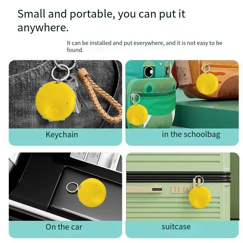 Smart Android Tracker Tag Anti-Lost Device For Apple For Google Find My App Wallet Keys Car Bike Locator Finder