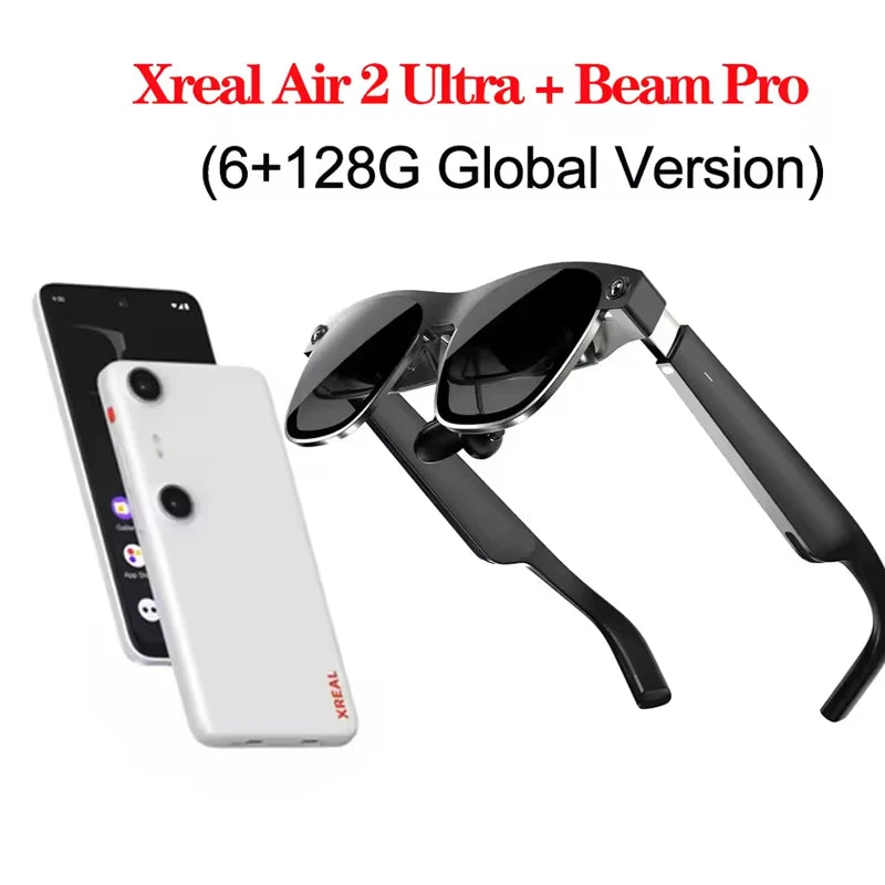 XREAL Air 2 Ultra Smart AR Glasses 6DoF Space Hovering Three-speed Electrochromic Beam Pro Space Translation Glasses
