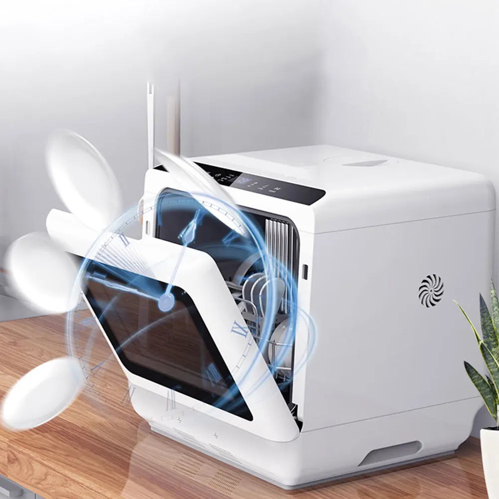 Kitchen Tableware Dish Wash Machine Household Dishwasher Desktop Dishes Washing Cleaner petit lave vaisselle