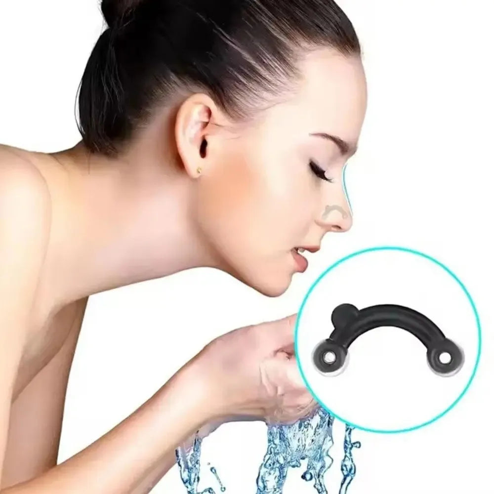 Invisible Nose Shaper Pain Free 3 Size Nose Clip Corrector Soft Acrylic Nose Shaping Clip Clipper for Adults Teens Beauty Tools