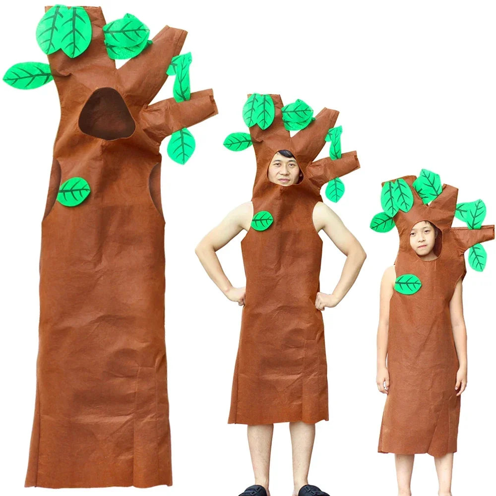 2025 Halloween Costumes d'halloween pour arbre de noël, combinaison Cosplay pour enfants et adultes, spectacle préscolaire,