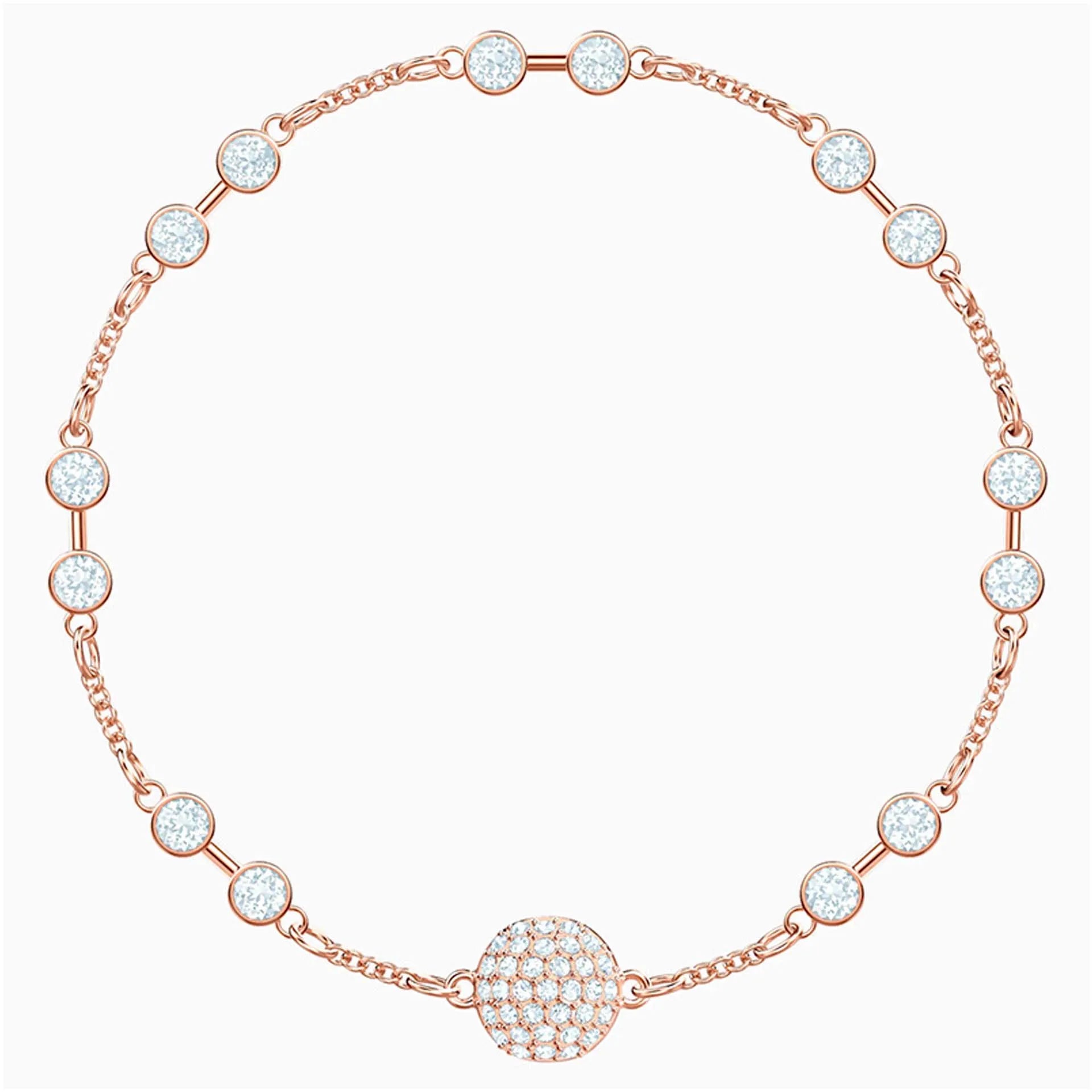 2025 New Fashion Women's Simple Round Ball Bracelet Austrian Crystal Small Pearl Invisible Magnetic Clasp Bracelet Romantic Gift