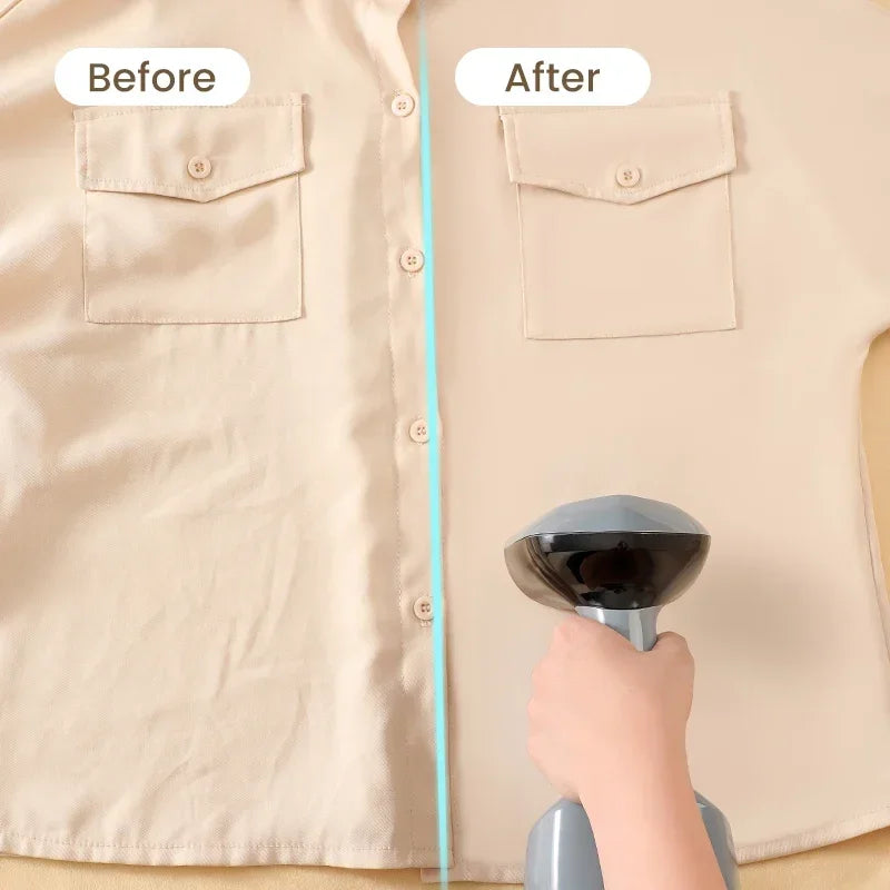 Foldable Ironing Machine 1500W Fast-Heat Garment Steamer Household Electric Fabric Steamer for Home Travel Handheld Steam Iron