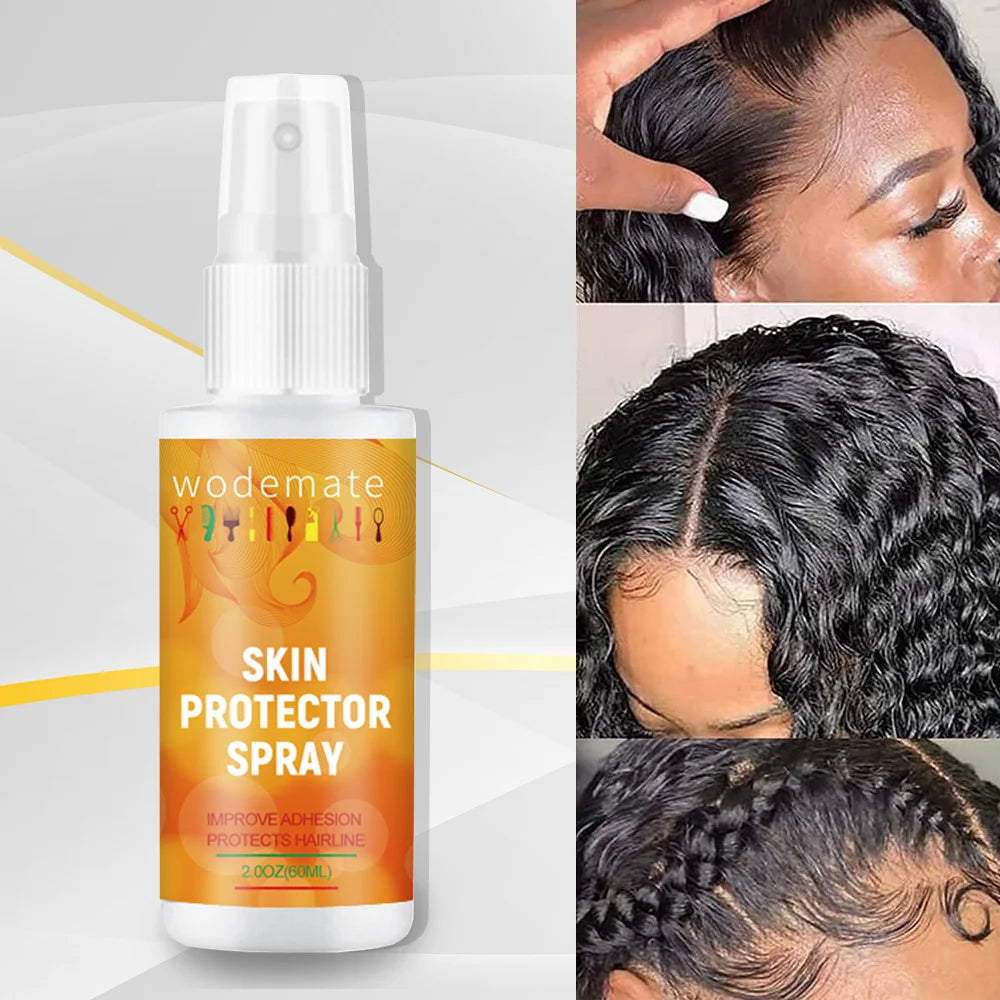 Scalp Protector For Wig Glue Waterproof Skin Protection Lace Glue Primer Fast Drying Prevents Irritation From Tape Adhesive