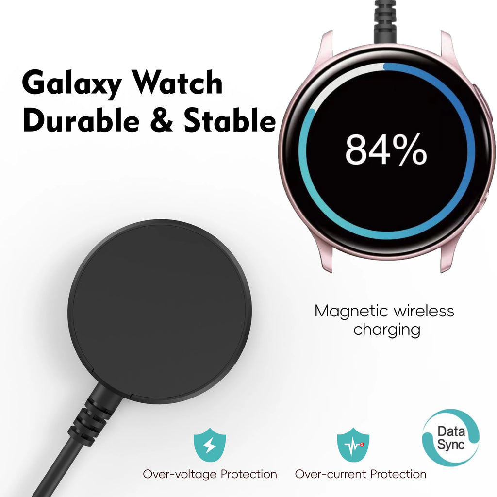 Wireless charger Galaxy Watch Charger for Galaxy Watch 3/4 5/6/7 Active1-2 Ultra FE  watch cable USB-A USB-C