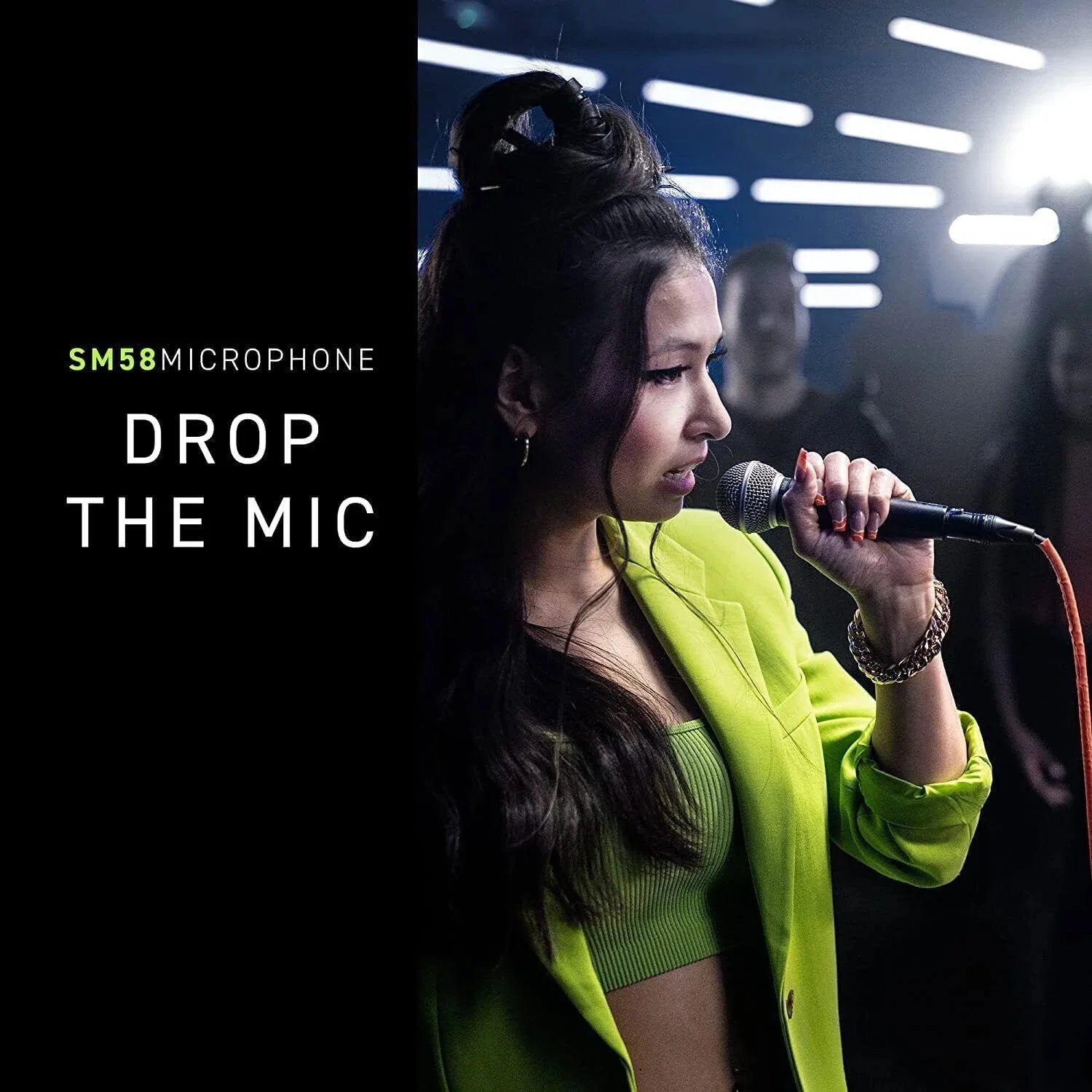 Metal SM58 cardioid Dynamic Microphone For Stage Singing Professional Wired Microphone for Karaoke BBOX Recording Vocal