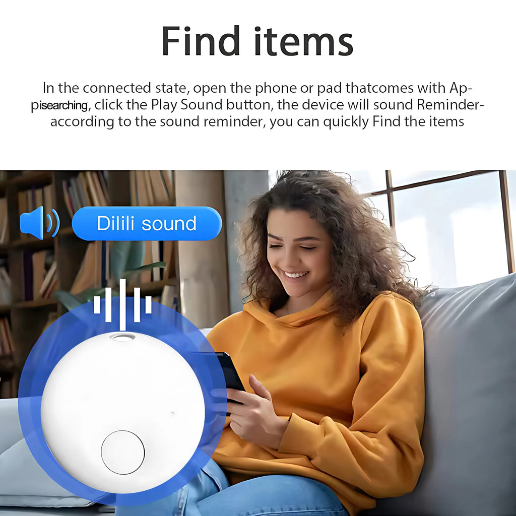 Mini GPS Tracking Device Tag Key Child Finder Dog Pet Tracker Location Bluetooth Tracker Smart Tracker Vehicle Anti-lost Device