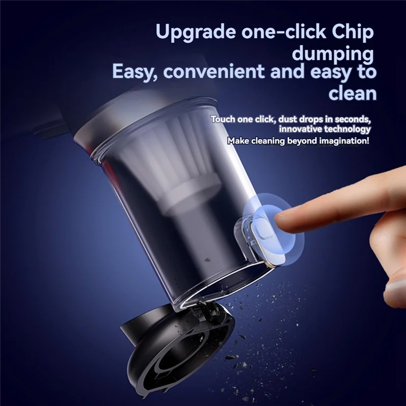 VELIF-Car Household Vacuum Cleaner Powerful Vacuum Cleaner  21000PA Cleaner Household Mini Hair Dryer