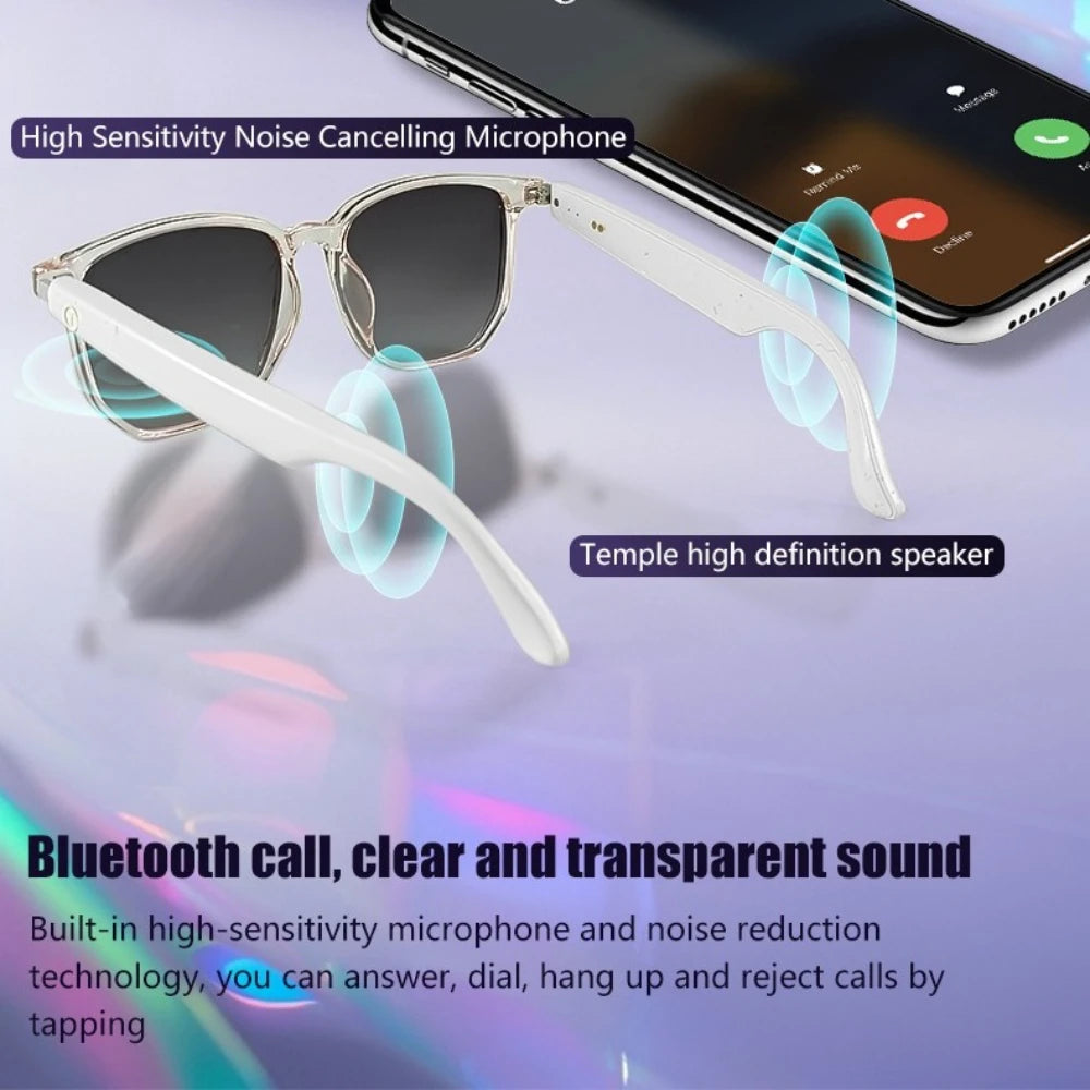 GS03 Upgrade Smart Glasses With Camera Video Recording AI Photo Recognition Bluetooth Call Translation Voice Assistant Glasses