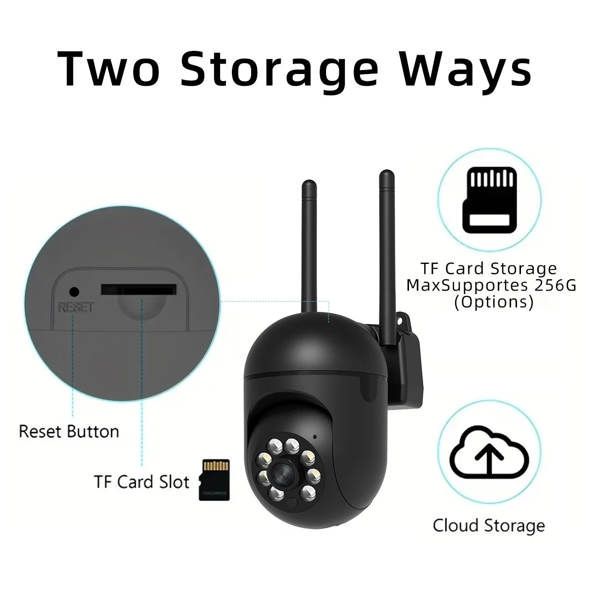 JOOAN 2MP PTZ IP Camera Smart Home Color Night Auto Tracking Security WiFi Camera Two Way Audio CCTV Video Surveillance Camera