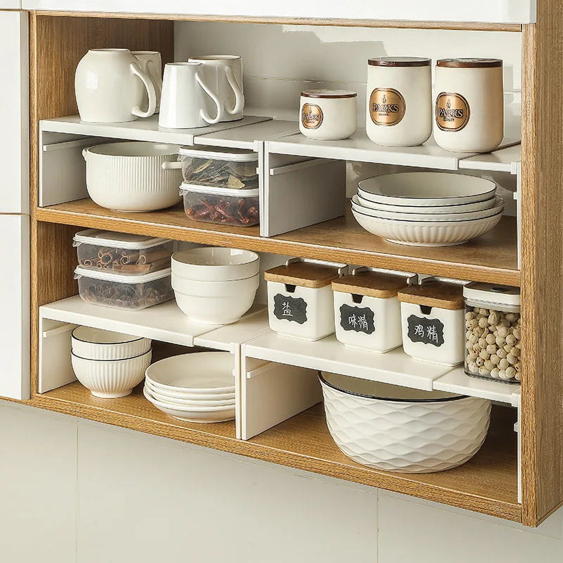 Kitchen storage rack space-saving cabinet storage rack storage shelf countertop  seasoning rack household shelf