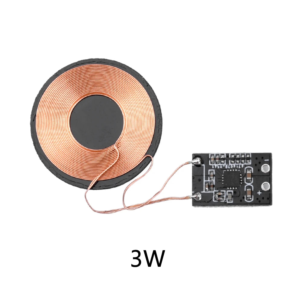5V 1A 5W 600mA 3W Wireless Charger Receiver Coil Module PCBA Universal Wireless Charging Circuit Board for Phone