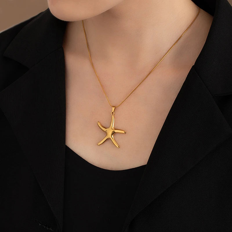 New Necklace Colorful Fish Stainless Steel Trendy Metal Jewelry Colored Rope Choker Women Accessories Gift Collar