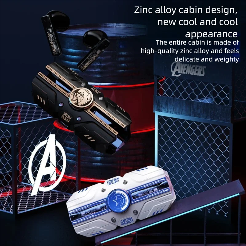 MARVEL Air Pro Wireless Bluetooth Earphones Headphones HiFi Sound Low Latency Noise Reduction Earbuds for IPhone Android