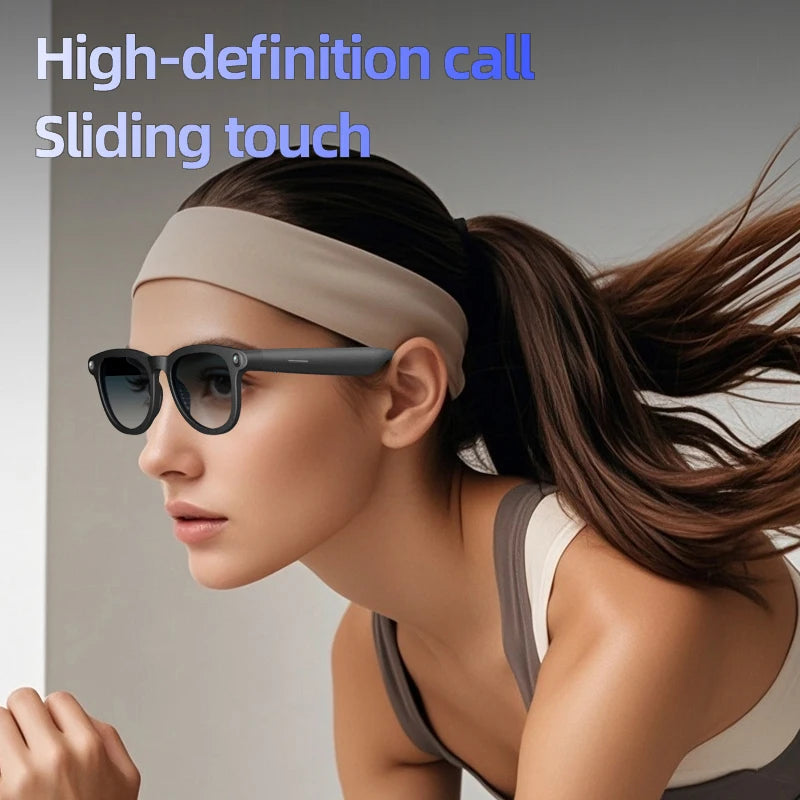 Xiaomi 4K HD AI Smart Glasses Multifunction Bluetooth Calling Voice Assistant Music Player Translation Camera Glasses Gift Lens