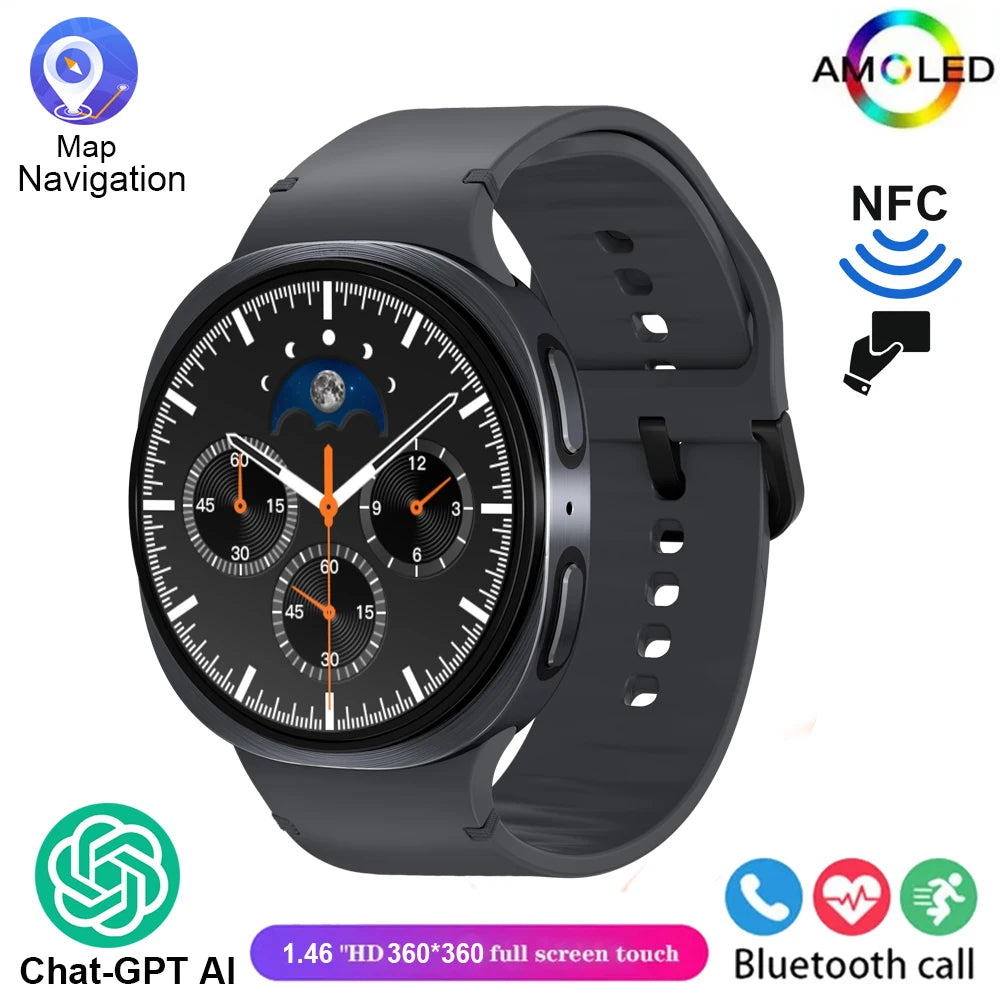 2025 New Watch 8 Smart Watch  NFC Health Monitoring Sports  Fitness GPS Bluetooth Call IP68 Waterproof HD Smartwatch