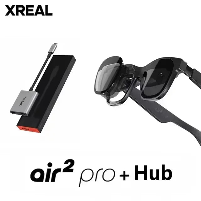 XREAL Air 2 Pro Nreal Air2 Pro Smart AR Glasses HD 130 Inches Space Giant Screen Private Cinema Portable 1080p View Glasses