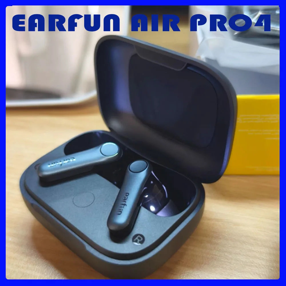 EarFun Air Pro4 Bluetooth Earphone HI-FI Active Noise Reduction IPX5 Waterproof Dynamic Diaphragm Ergonomics Gamer Earbuds