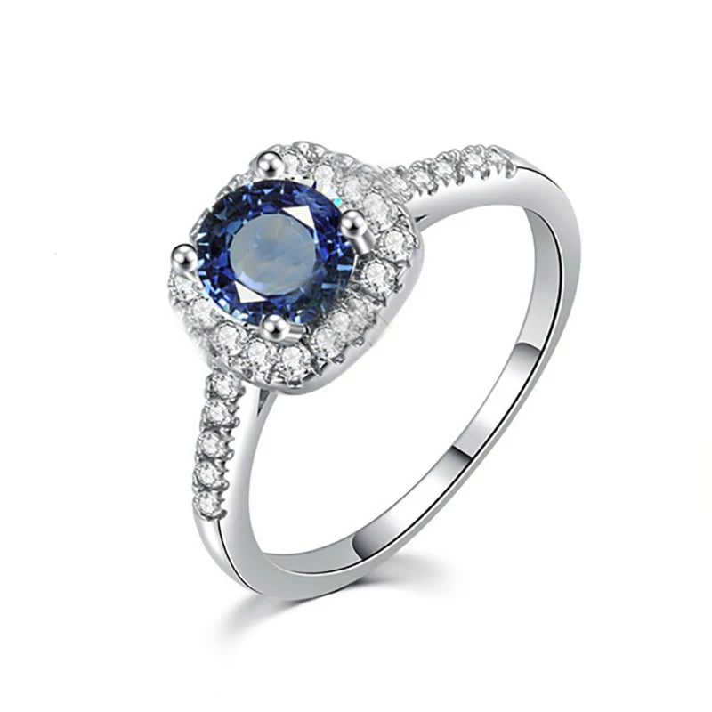 Double Fair Exquisite Square Wedding & Engagement Rings For Women Female Ring Jewellry Shiny Cubic Zircon Fashion Jewelry DFR531